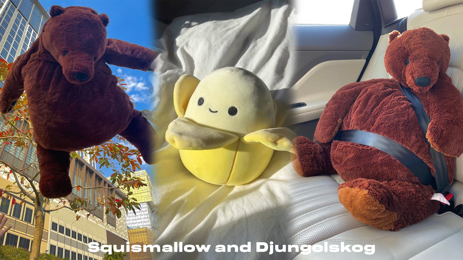 What's the difference between a stuffed animal, a plushie, and a soft toy - Djungelskog and Squishmallows