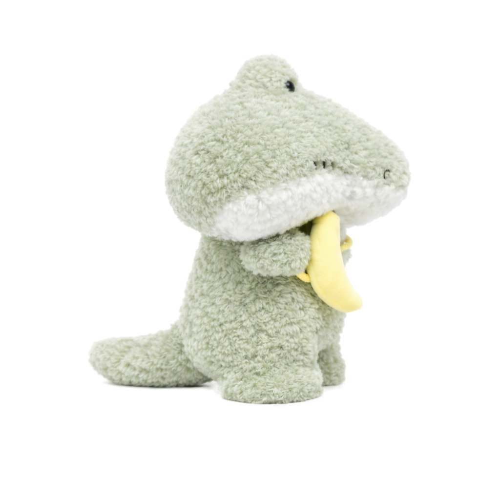 Alligator With Banana Plush Toy