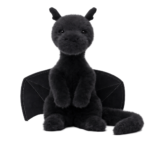 Black Dragon Plush Toy