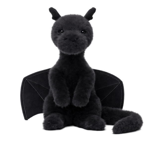 Black Dragon Plush Toy