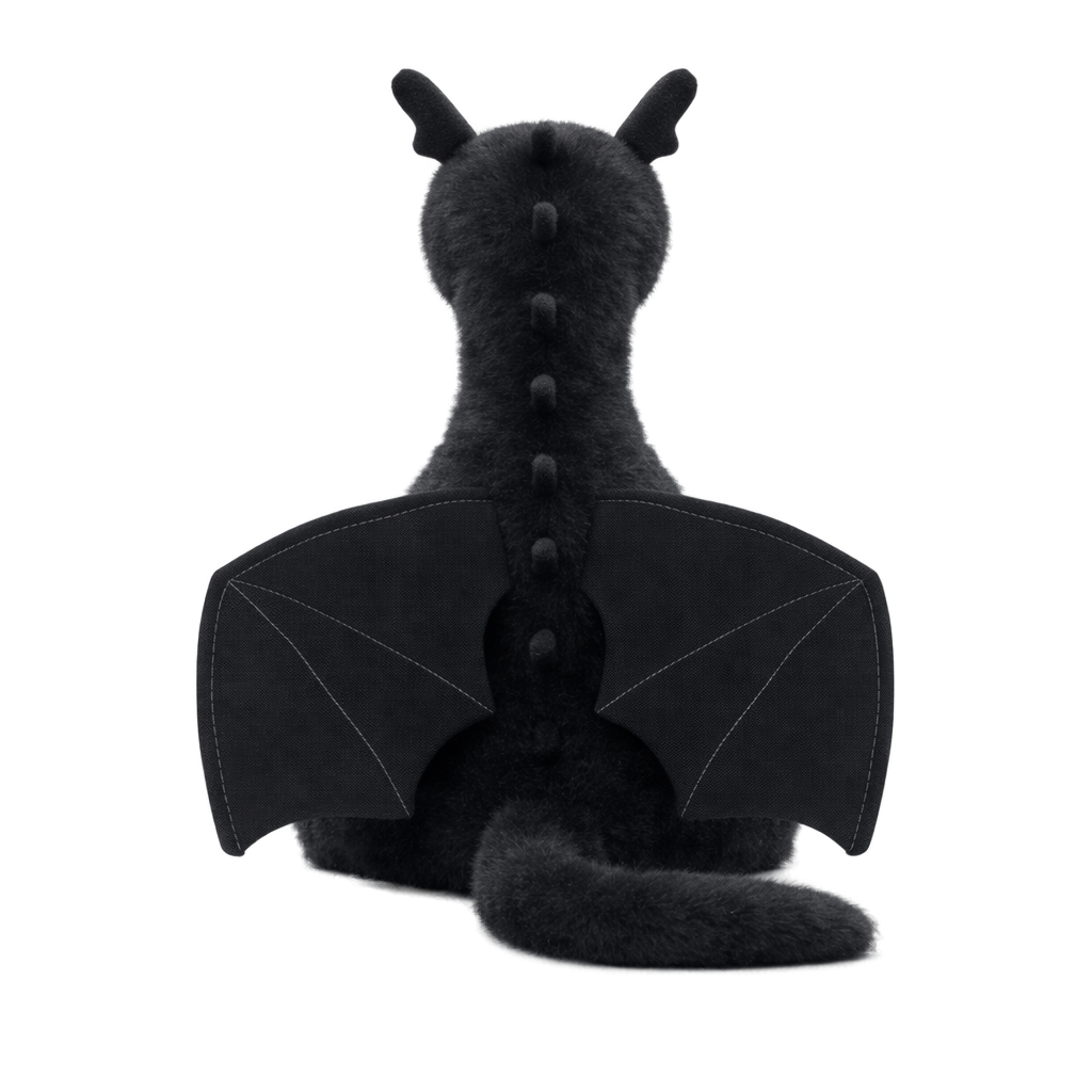 Black Dragon Plush Toy
