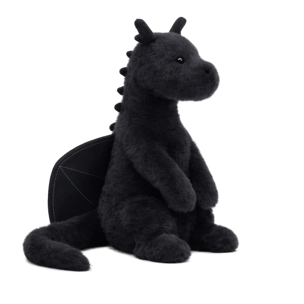 Black Dragon Plush Toy