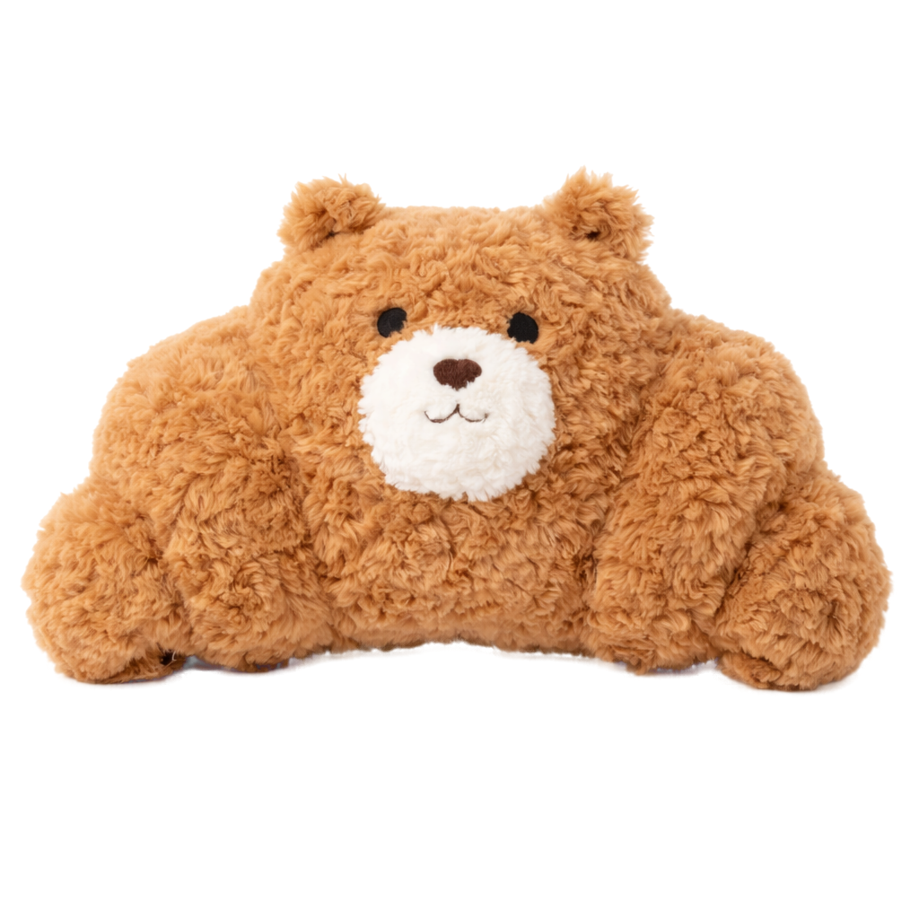 Croissant Bear Plush Toy