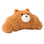 Croissant Bear Plush Toy
