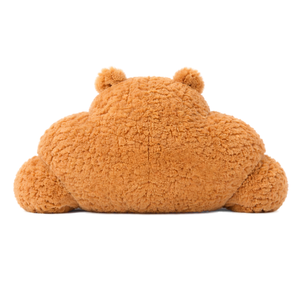 Croissant Bear Plush Toy